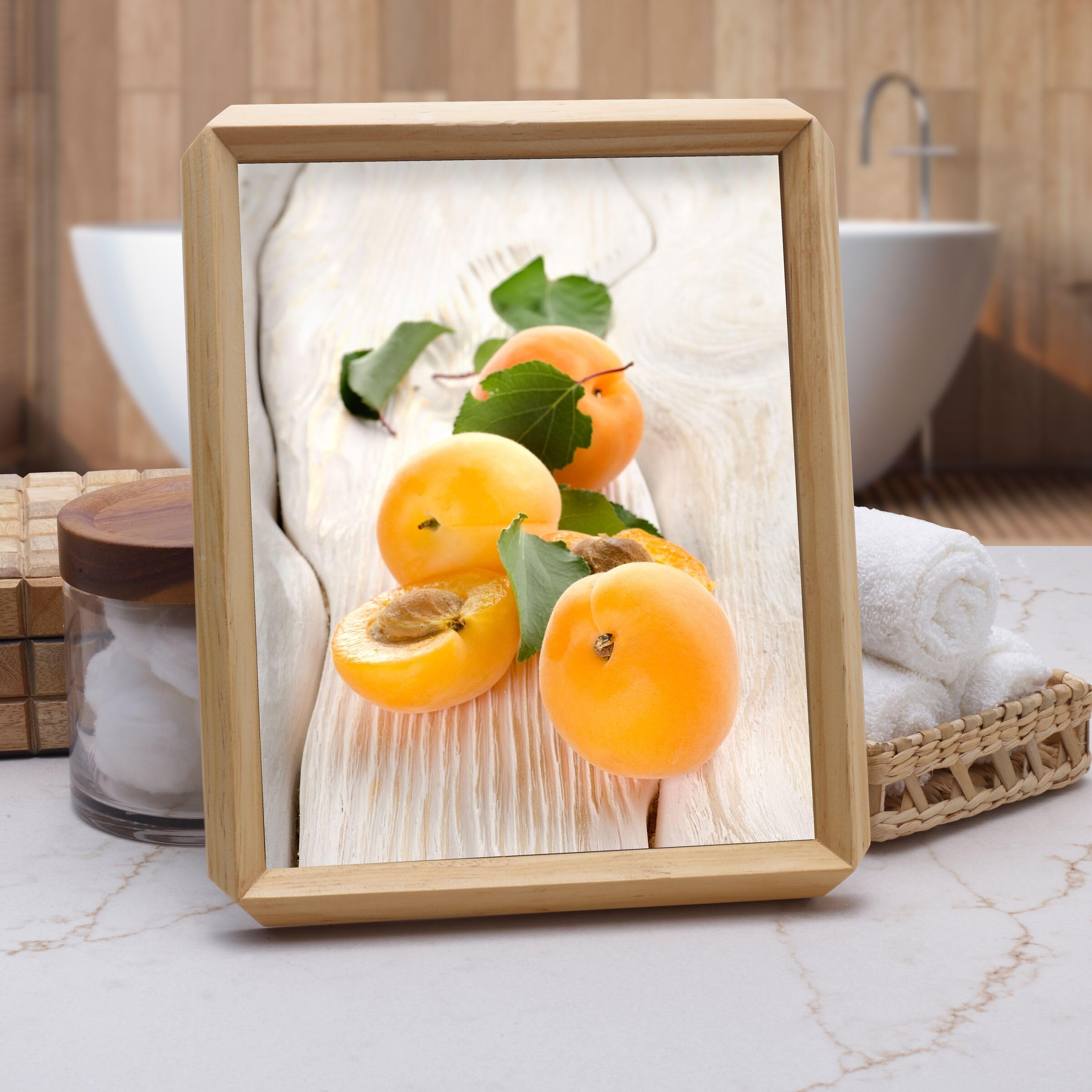 Amazon.com - Mikasa Natural Wood 11x9 Inch Portrait Frame, Holds